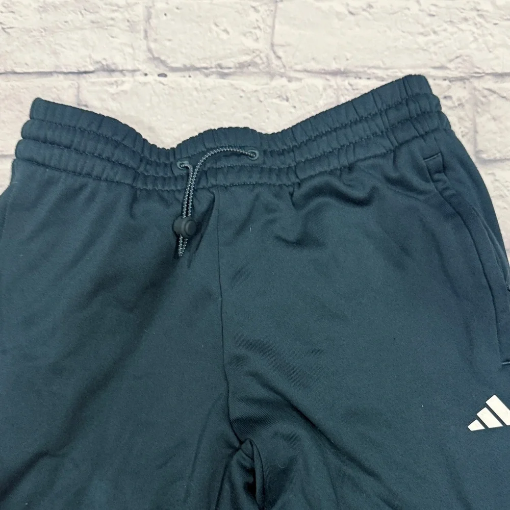 Adidas Teal Joggers with White Logo